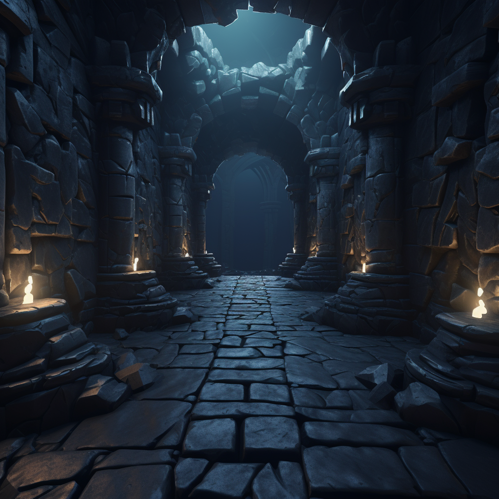 GalenDArte_dungeon_hallway_blocked_by_fallen_stones_in_a_fantas_9ccc67d1-df29-491b-b7bd-a5a18b249fd4