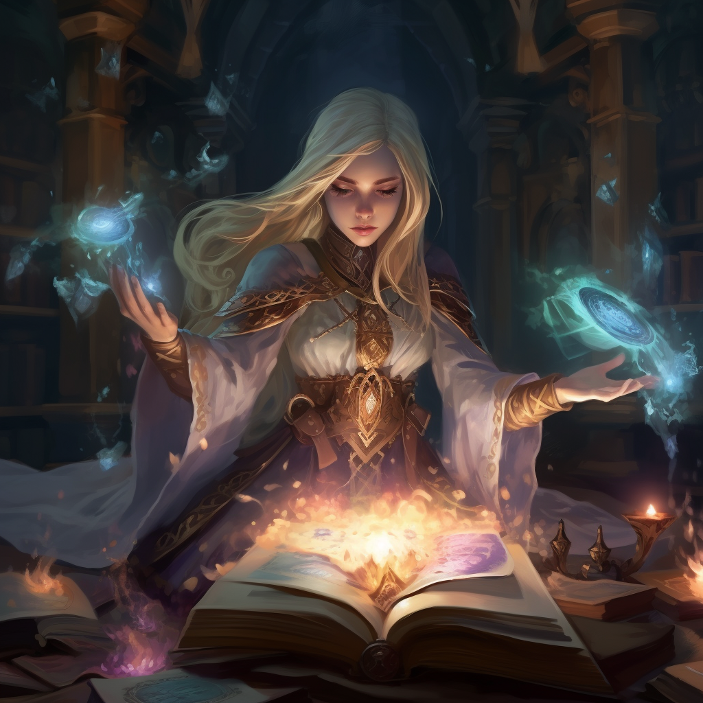 GalenDArte_healing_spell_in_a_fantasy_dungeon_in_the_style_of_a_f11aae5b-80f1-4111-ac7b-737b25f4ec25